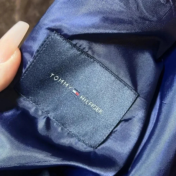 Tommy Hilfiger Sportscoat Jacket Blue Wool Blend - Picture 9 of 15